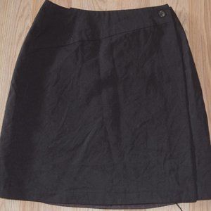 Harve Benard vintage wool wrap skirt, EUC Sz. 4